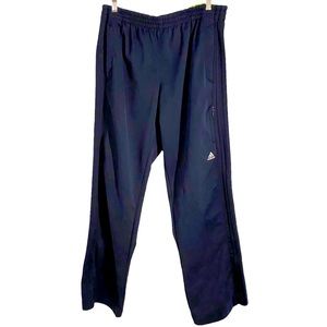 Adidas Men’s Blue & Yellow Track Pants, Size Large